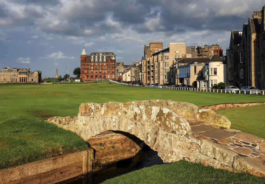The Swilcan Bridge at St Andrews